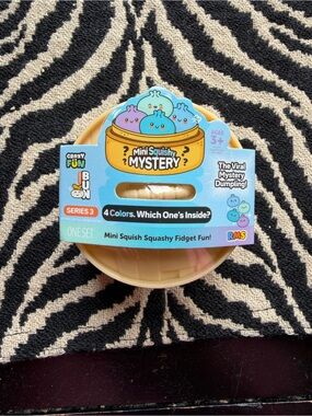 Mini Squishy Mystery Dumpling Series 3 - Blue & Yellow Packaging RMS brand